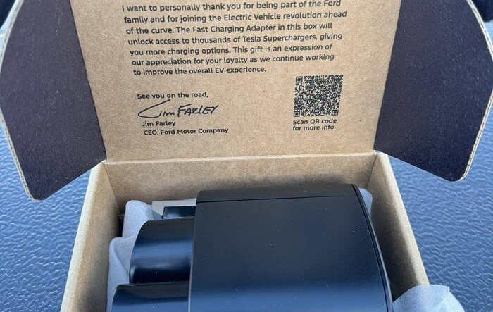 Ford Resumes Shipping Fast Charging Adapters (Oct. 2024 batch)