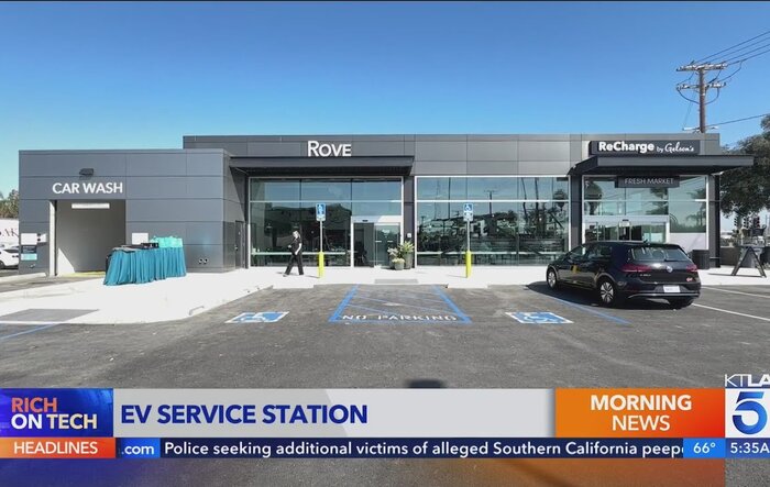 Rove EV Charging Station first location opening in SoCal