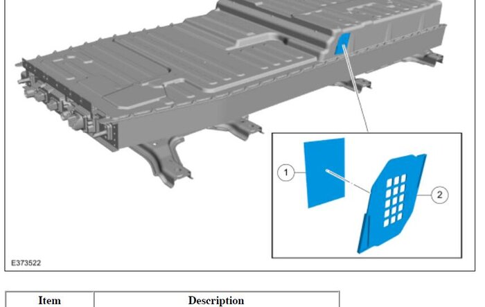 2023 battery updates discovered in service manual