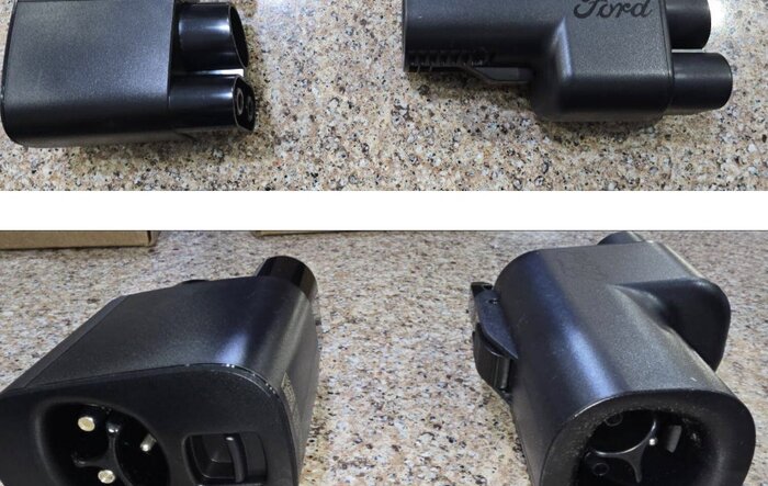 New Ford Charging Adaptor from TESLA Compared to Orginal