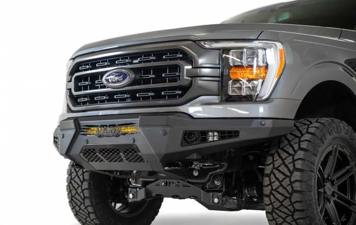 Addictive Desert Designs products for 2021 F150: bumpers, steps, racks, etc.