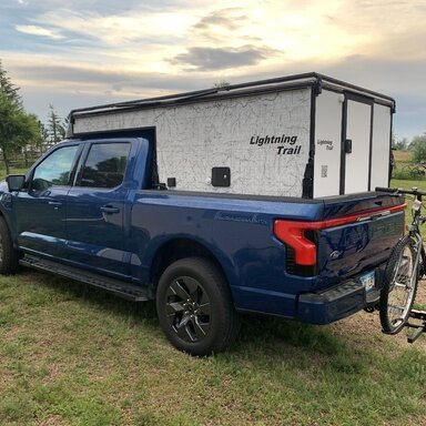 The tiny, all-electric, slide-in camper I built for my F150