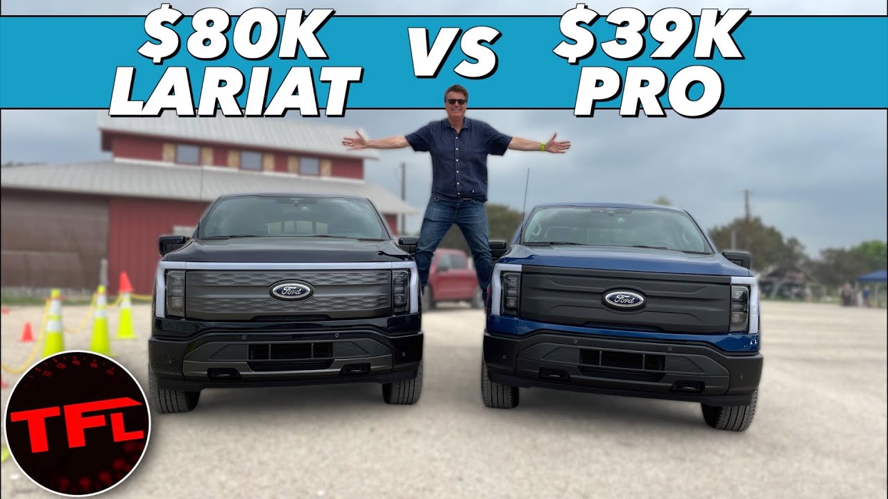 TFL: F-150 Lightning Lariat vs. Pro Comparison | Ford Lightning Forum ...