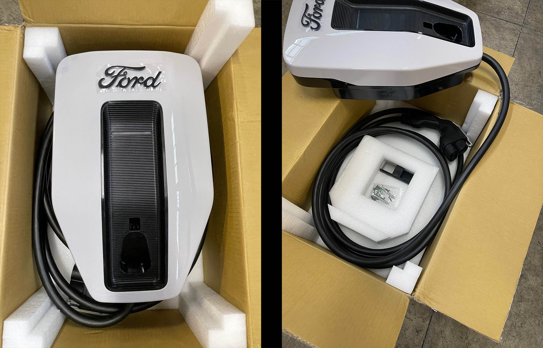 Ford Charge Station Pro Unboxing and Install Guide Ford Lightning